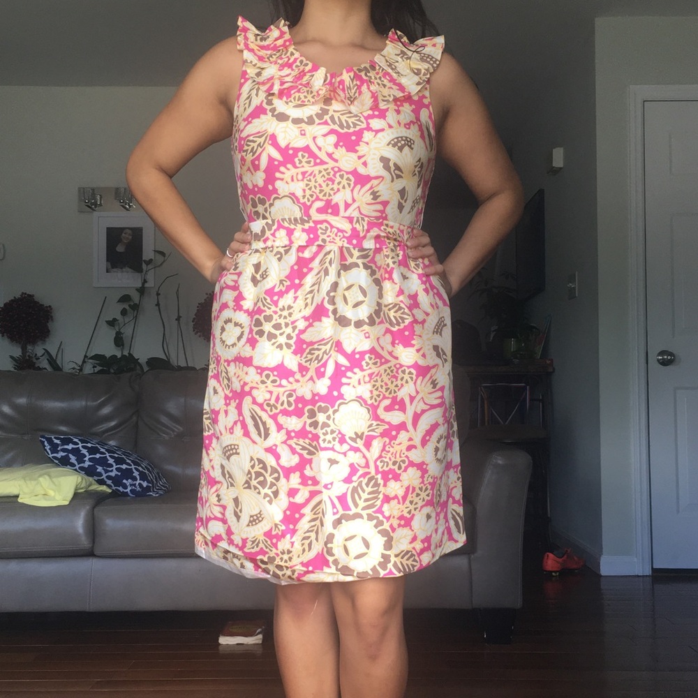 J.Crew Flower Print Dress